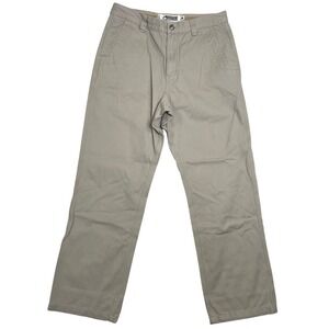 Mountain Khakis Teton Twill Relaxed Fit Mens 33x32 Tan Cotton Chino Pants